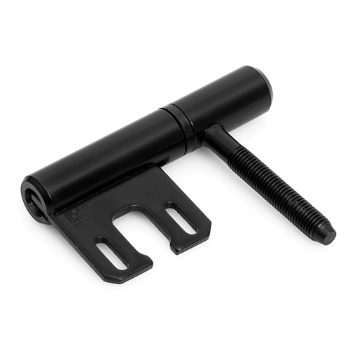 Inboorpaumelle zwart 14 mm - stalen inmetselkozijn H