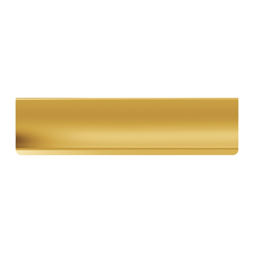 ASG Tochtklep met borstel antique gold