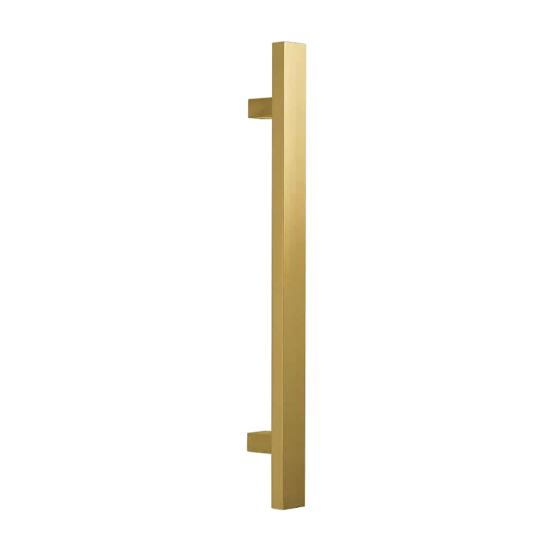 JNF Deurgrepen Geometric 550mm messing PVD