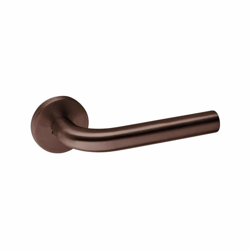 JNF Deurkrukken Tubular Round brons PVD