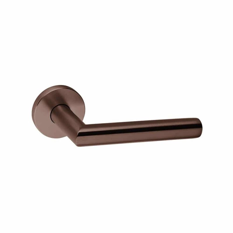 JNF Deurkrukken Tubular brons PVD