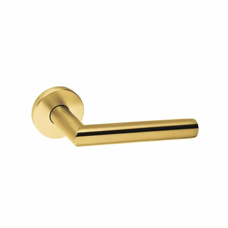 JNF Deurkrukken Tubular messing PVD