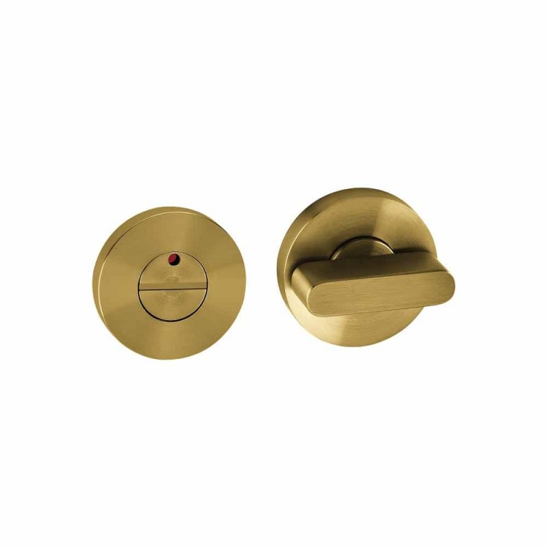 JNF WC rozet rond Oval messing PVD