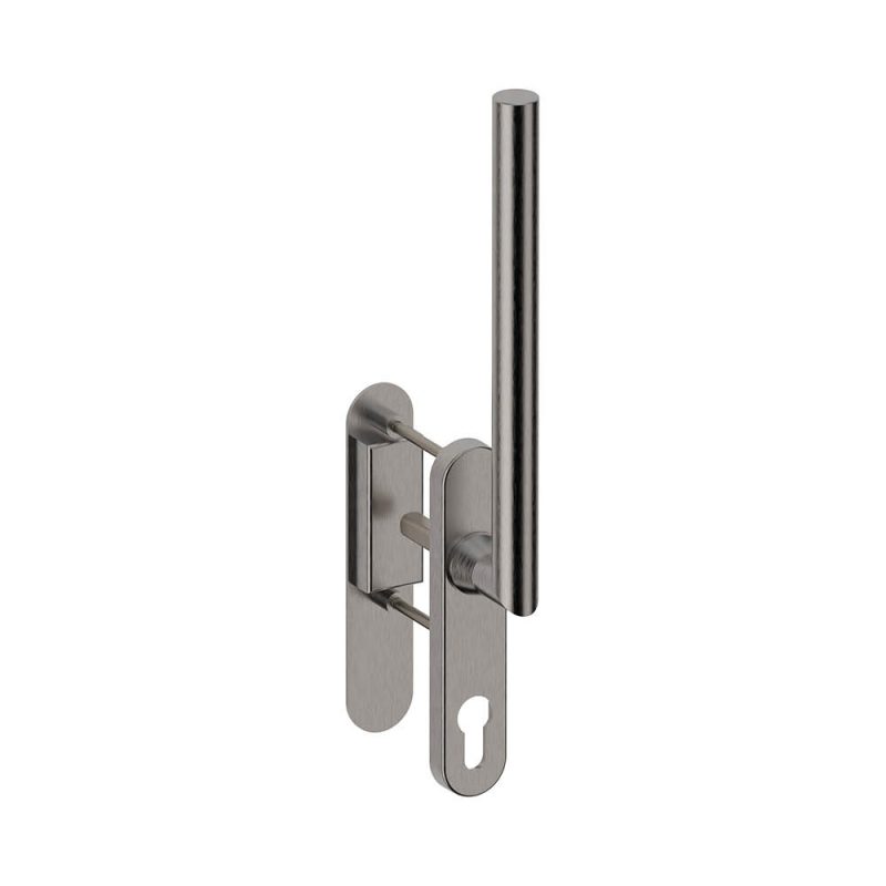 Hardbrass - Hefschuifdeurgreep Toledo B enkel PC69 INOX