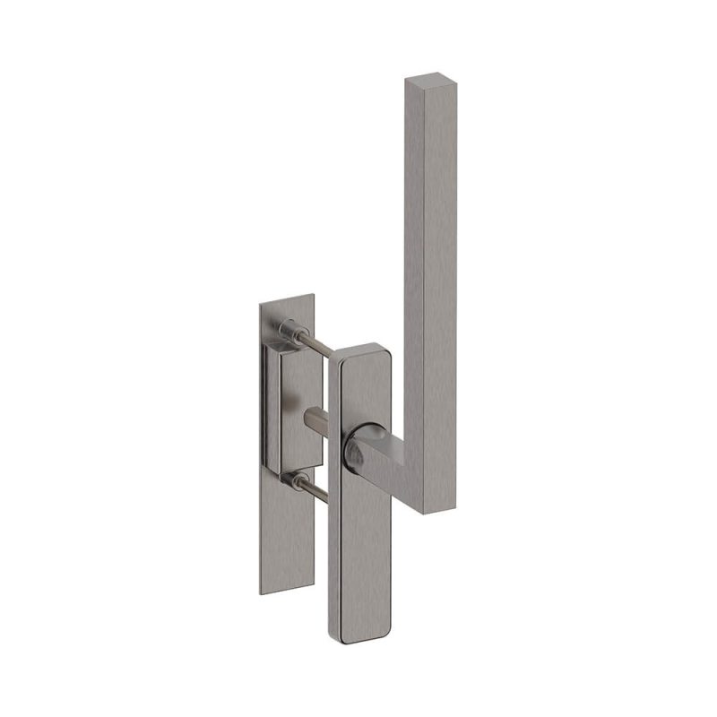Hardbrass - Hefschuifdeurgreep Geneve enkel blind INOX