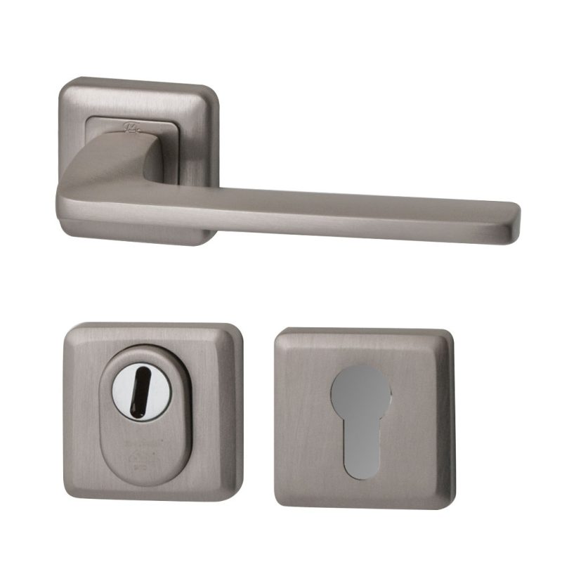 Hardbrass - Zenith achterdeurset PVD INOX