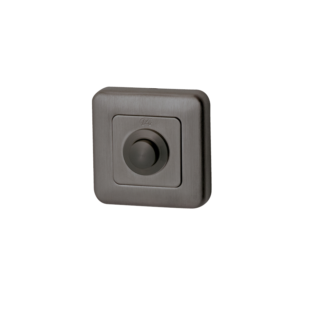 Hardbrass - Deurbel QBE PVD gun metal