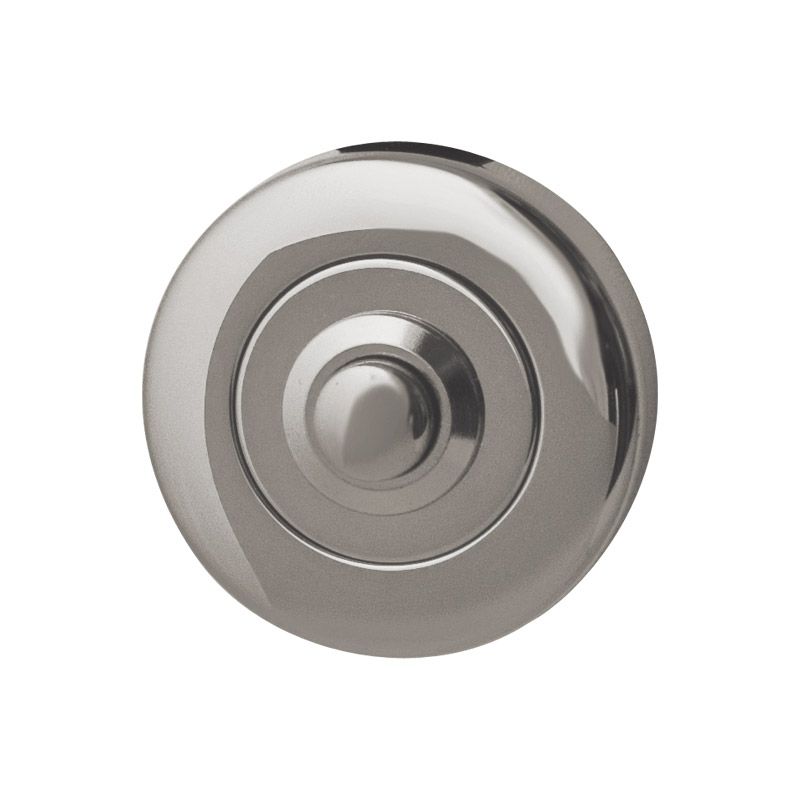 Hardbrass - Deurbel Artax PVD glans nikkel