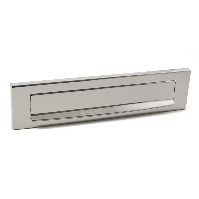 Hardbrass - Briefplaat Ellen PVD glans nikkel
