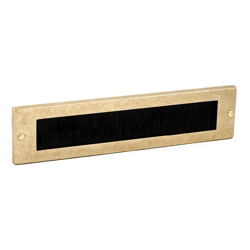 Hardbrass - Tochtborstel Alena getrommeld messing