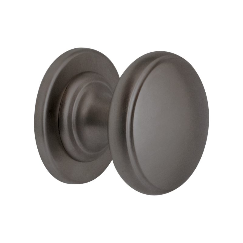 Hardbrass - Voordeurknop Pragma 70mm PVD gun metal