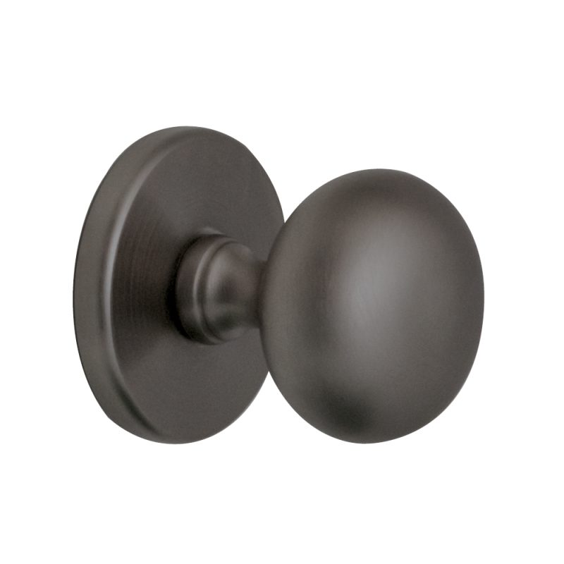 Hardbrass - Voordeurknop Iris 72mm PVD gun metal