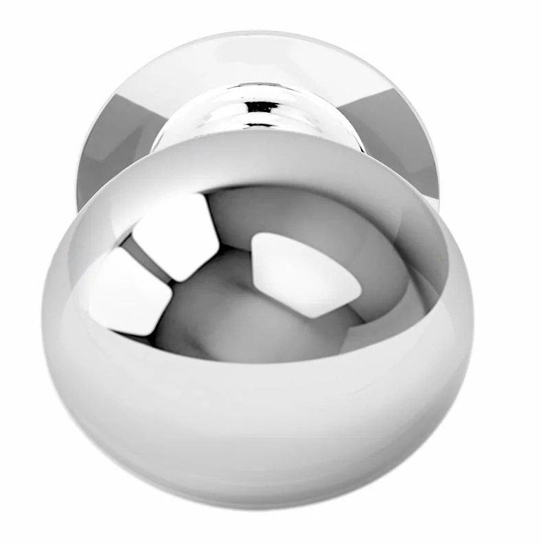 Formani - Voordeurknop BASICS LB65V Vast op rozet rvs gepolijst