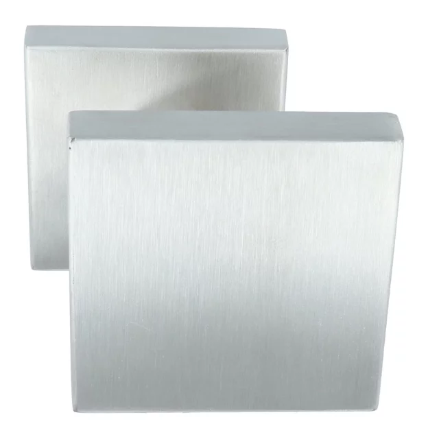 Formani - Voordeurknop BASICS BSQ60V vast op rozet mat rvs