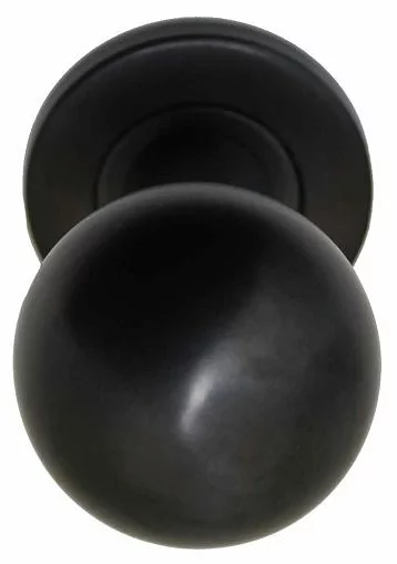 Formani - Voordeurknop BASICS LB501V Vast op rozet PVD gunmetal