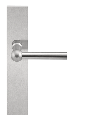 Formani - Deurkruk FERROVIA FVL110P236SFC op schild blind mat rvs