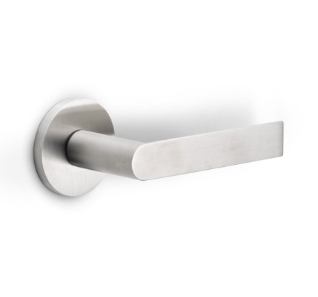 Formani - Deurkruk PIET BOON ARC PBA100-G geveerd op rozet mat rvs
