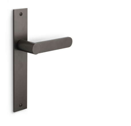 Formani - Deurkruk TENSE BB103P236SFC ongeveerd op blind schild brons