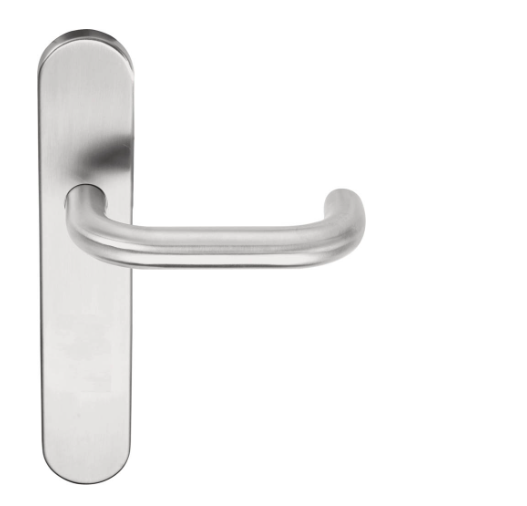 Formani - Deurkruk BASICS LB1-19P13SFC geveerd op blind schild mat rvs