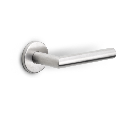 Formani - Deurkruk BASICS LB2-19 geveerd op rozet mat rvs