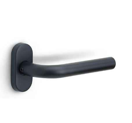 Formani - Deurkruk BASICS LB3-19B32G dubbel geveerd op rozet mat zwart