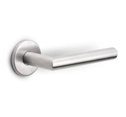 Formani - Deurkruk BASICS LB2-19 geveerd op rozet mat rvs