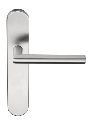 Formani - Deurkruk BASICS LB2-19P13SFC geveerd op blind schild mat rvs