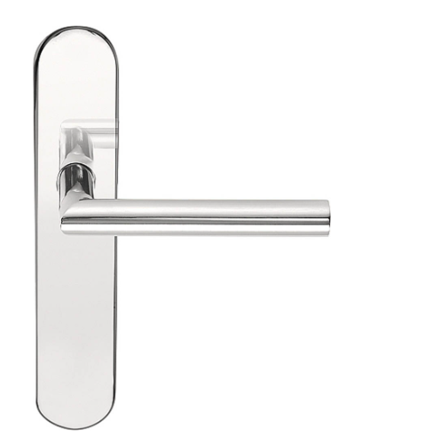 Formani - Deurkruk BASICS LB2-19P13SFC geveerd op blind schild gepolijst rvs