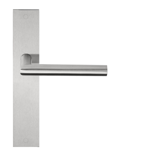 Formani - Deurkruk BASICS LB2-19P236SFC ongeveerd op blind schild mat rvs