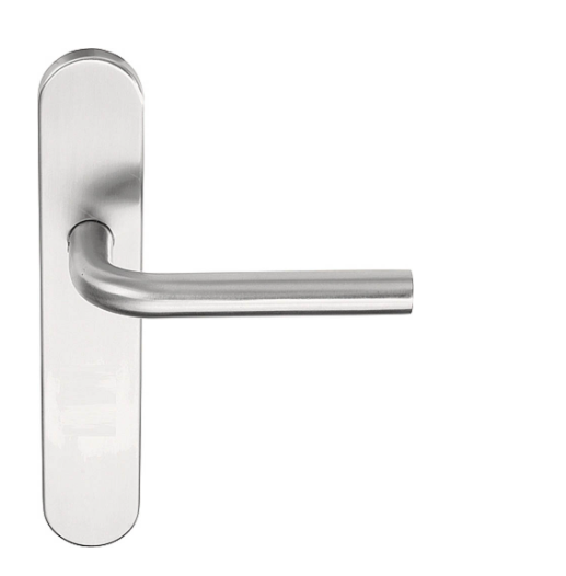 Formani - Deurkruk BASICS LB3-19P13SFC geveerd op rozet PVD mat rvs