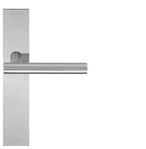 Formani - Deurkruk BASICS LB7-19P236SFC ongeveerd op blind schild mat rvs