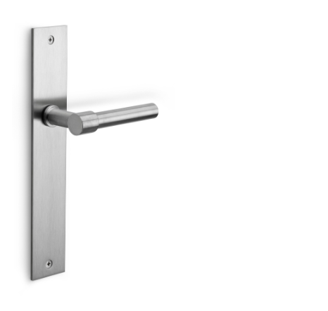 Formani - Deurkruk PIET BOON ONE PBL15P236SFC ongeveerd op blind schild mat rvs