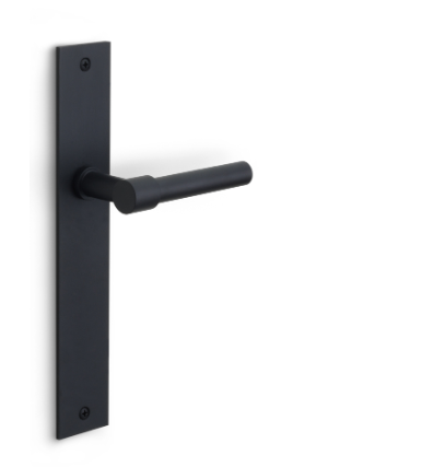 Formani - Deurkruk PIET BOON ONE PBL15P236SFC ongeveerd op blind schild mat zwart