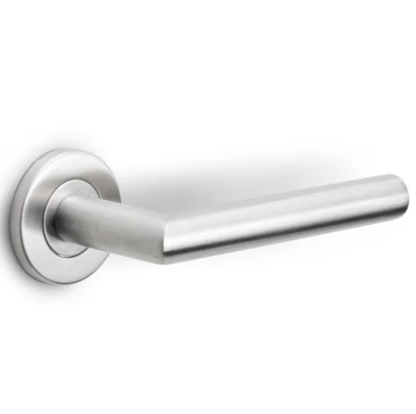 Formani - Deurkruk BASICS LB2L-19 EN1906 geveerd op rozet mat rvs