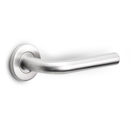 Formani - Deurkruk BASICS LB3L-19 EN1906 geveerd op rozet mat rvs
