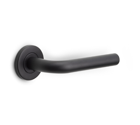 Formani - Deurkruk BASICS LB3L-19 EN1906 geveerd op rozet mat zwart