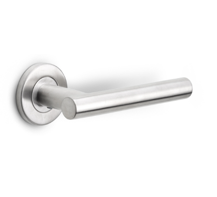 Formani - Deurkruk BASICS LB7L-19 EN1906 geveerd op rozet mat rvs