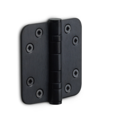 Formani - Kogellagerscharnier BASICS LBSA7676 met afgeronde hoeken PVD gun metal