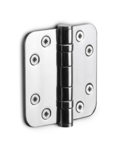Formani - Kogellagerscharnier BASICS LBSA7676 afgeronde hoeken gepolijst rvs