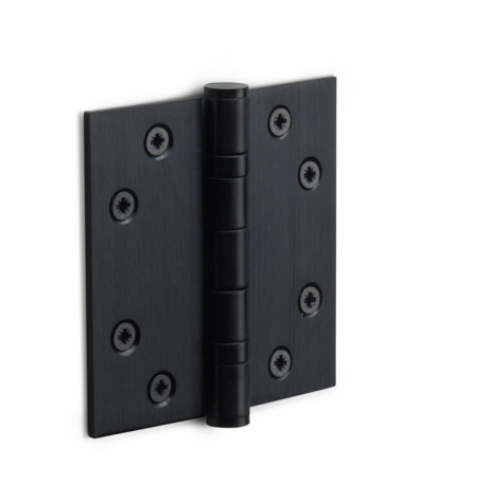 Formani - Kogellagerscharnier BASICS LBS8989 met rechte hoeken PVD gun metal